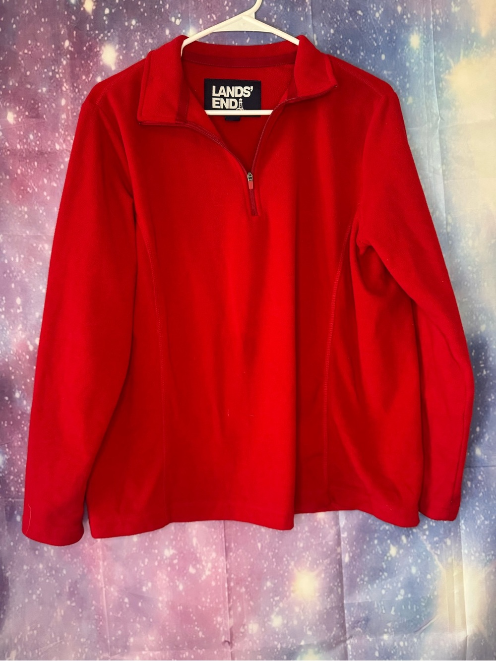 Lands end petite fleece pullover